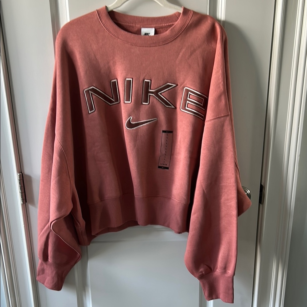 Nike Women's Pink Sweatshirt